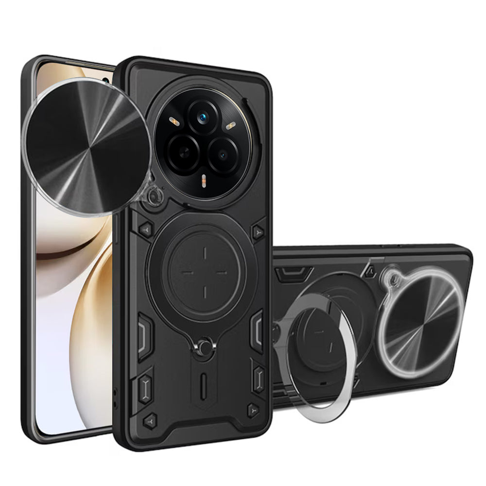 Puzdro pre Realme 14 Pro+, Techsuit, CamGuard Pro, čierne