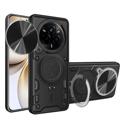 Puzdro pre Realme 14 Pro+, Techsuit, CamGuard Pro, čierne