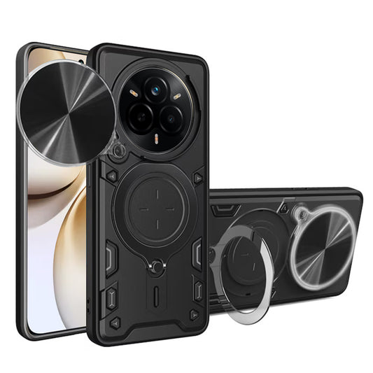Puzdro pre Realme 14 Pro+, Techsuit, CamGuard Pro, čierne