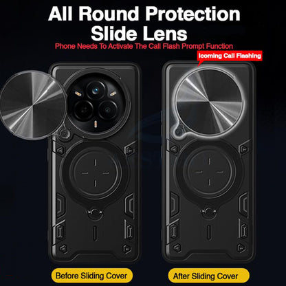 Puzdro pre Realme 14 Pro+, Techsuit, CamGuard Pro, čierne