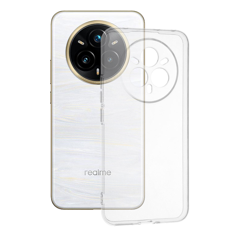 Puzdro pre Realme 14 Pro+, Techsuit, Priehľadné, Transparentné