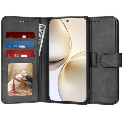 Puzdro pre Realme 14 Pro+, Techsuit, Diary Book, Čierne