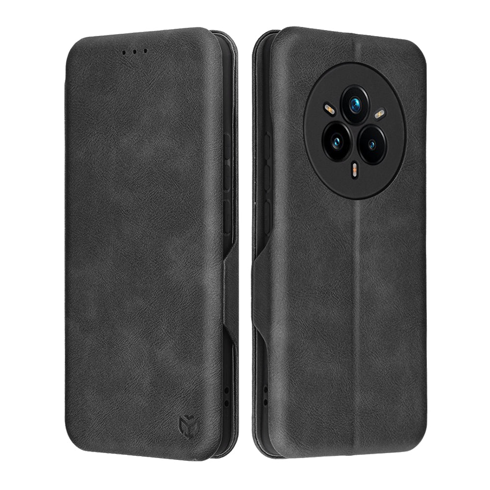 Puzdro pre Realme 14 Pro+, Techsuit, Safe Wallet Plus, Čierne