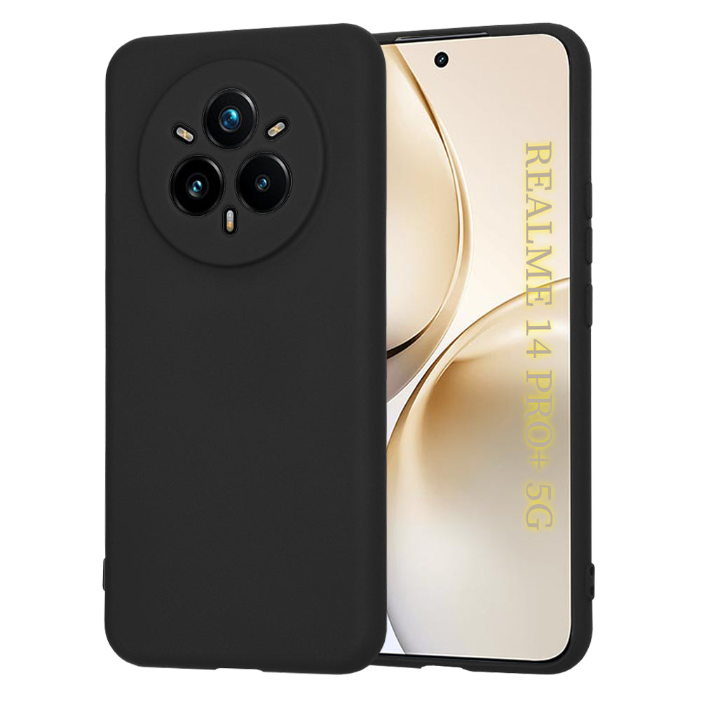 Puzdro pre Realme 14 Pro+, Techsuit, SoftFlex, Čierna