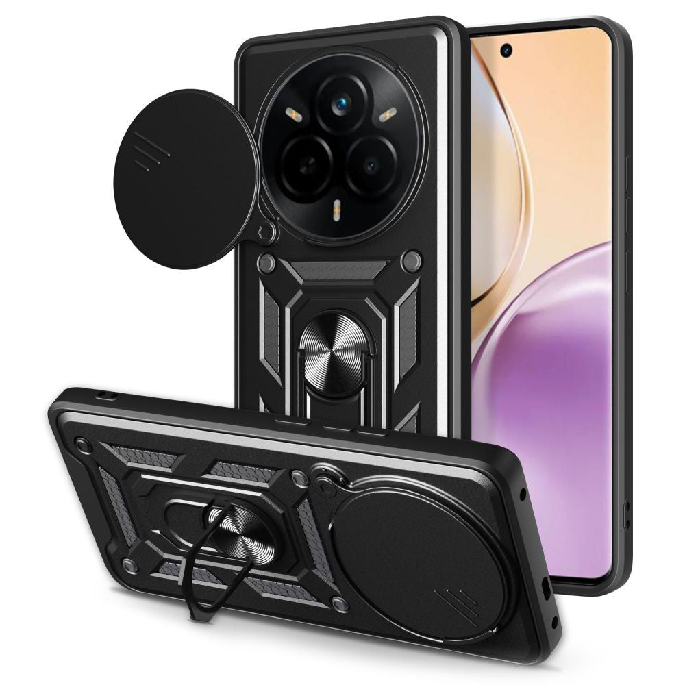 Puzdro pre Realme 14 Pro, Techsuit, CamShield, Čierne