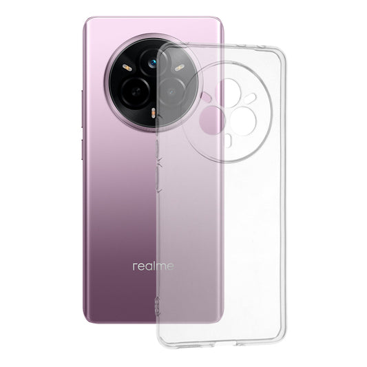 Puzdro pre Realme 14 Pro, Techsuit, Priehľadné, Transparentné