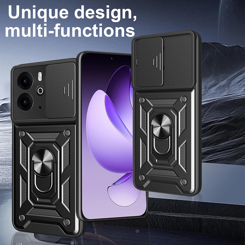 Puzdro pre Realme 14T / 14, Techsuit, CamShield, Čierne