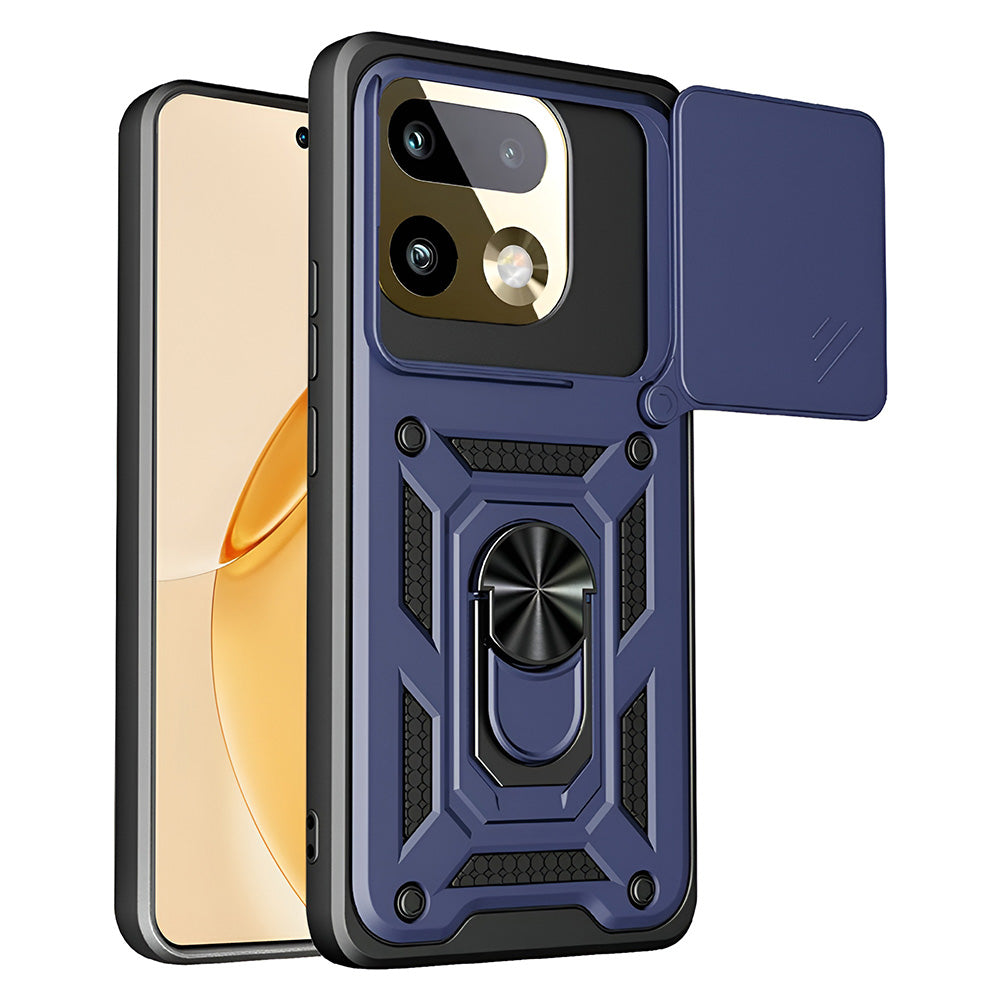 Puzdro pre Realme 16 Pro+, Techsuit, CamShield, Modrá