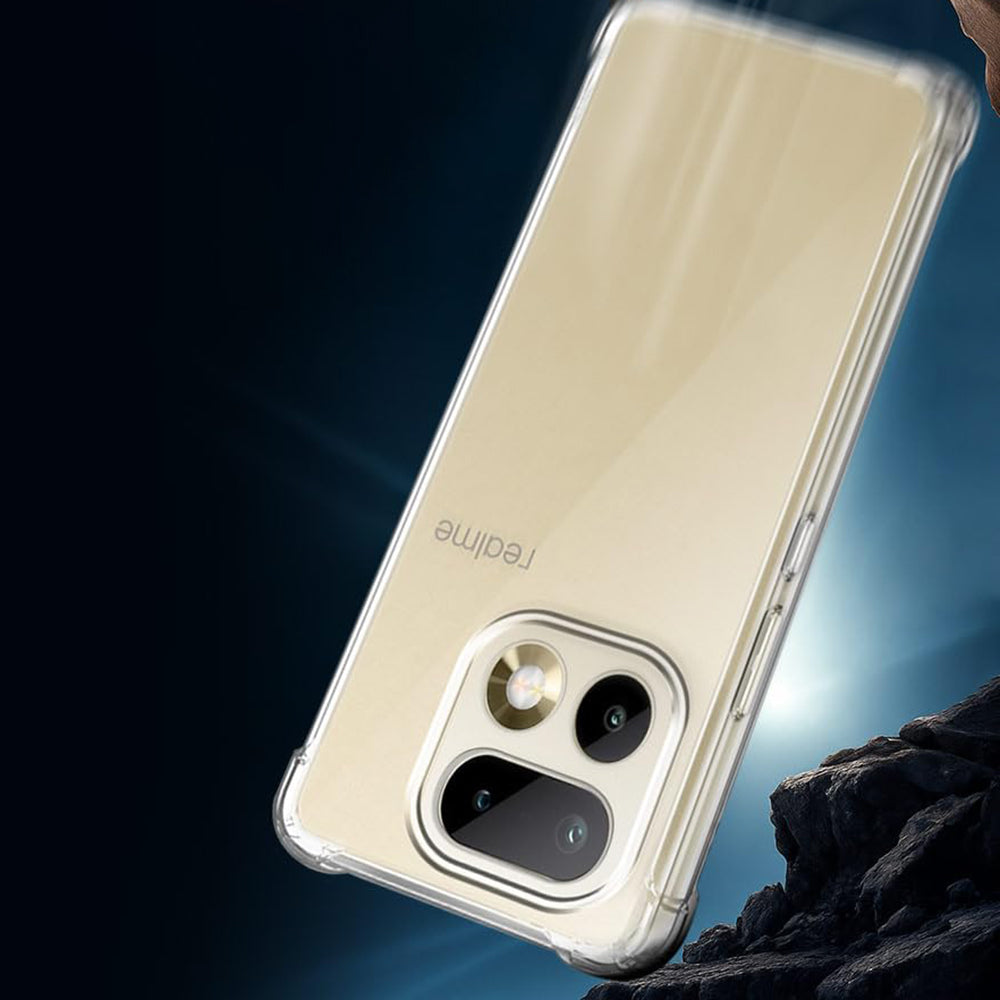 Puzdro pre Realme 16 Pro, Techsuit, Shockproof Clear, Transparentné