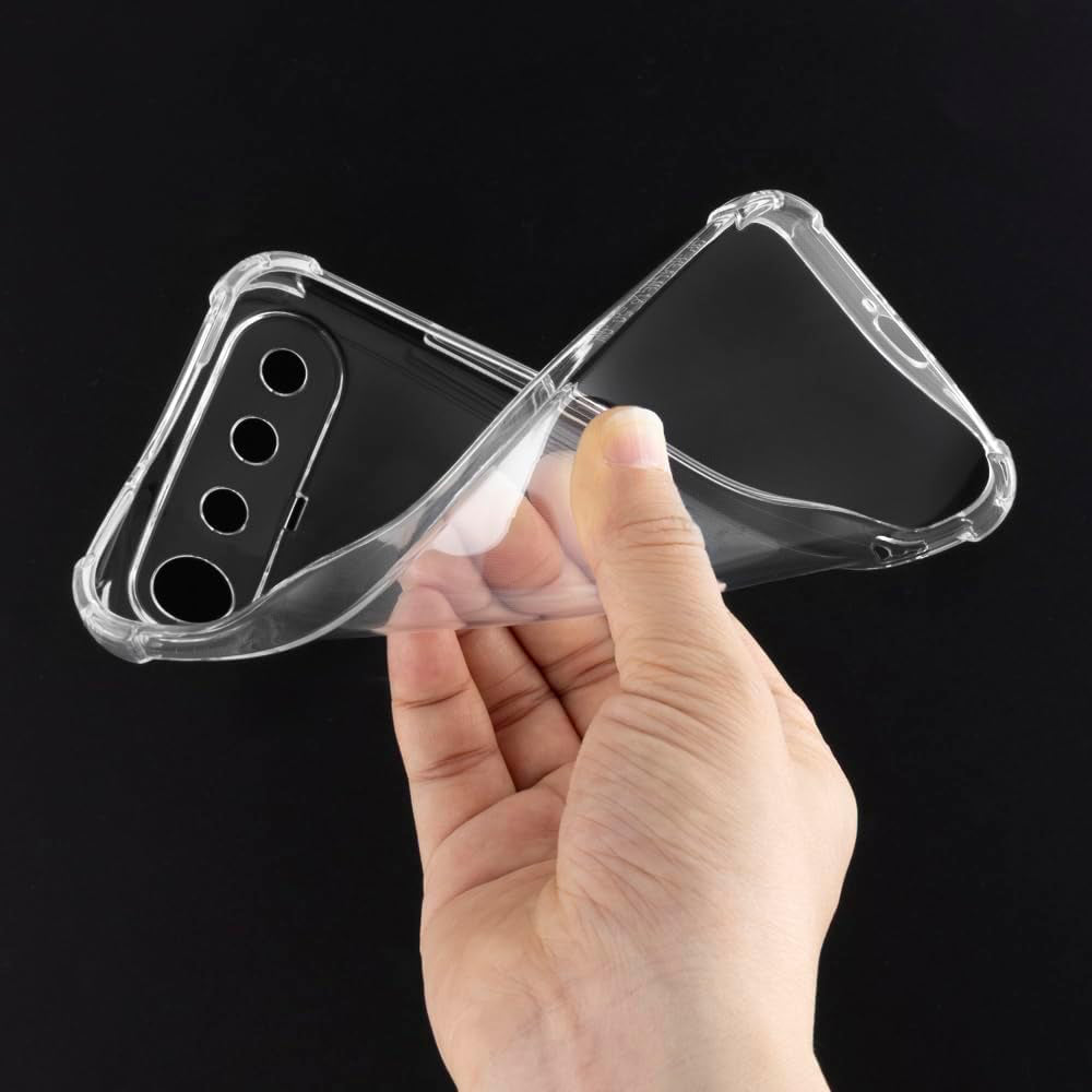 Puzdro pre Realme 16, Techsuit, Odolné proti nárazom, Priehľadné