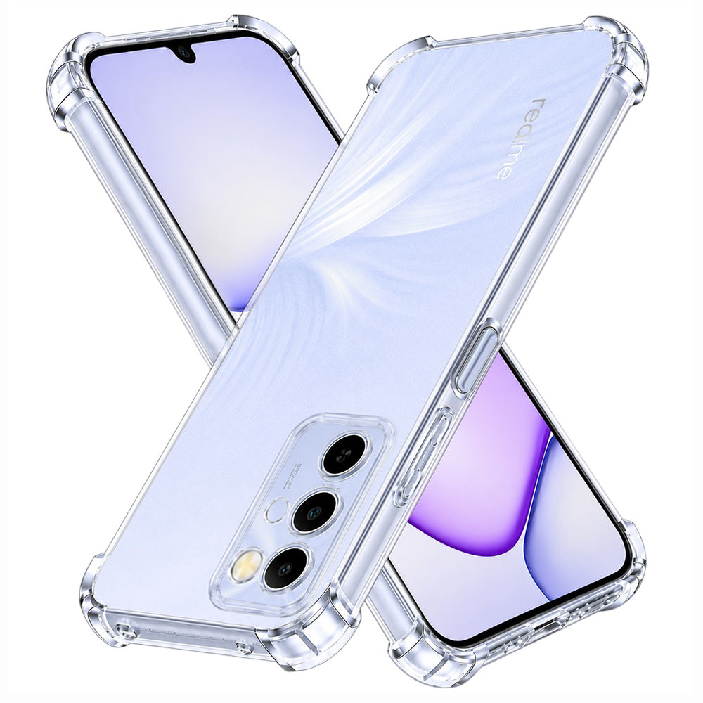 Obal na Realme C100 5G, Techsuit, nárazuvzdorný priehľadný, transparentný
