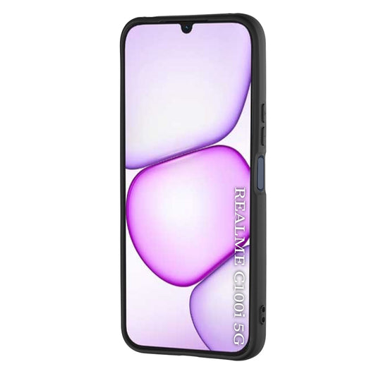 Puzdro pre Realme C100 5G, Techsuit, SoftFlex, Čierne