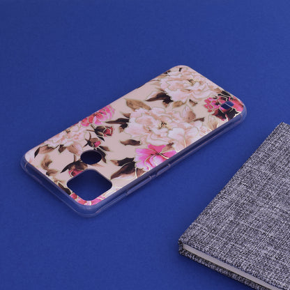 Puzdro pre Realme C21Y / C25Y, Techsuit, Marble, Bež