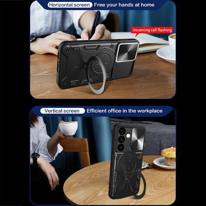 Case for Realme C63 / C61, Techsuit, CamGuard Pro, Purple