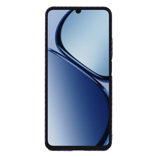 Puzdro pre Realme C63 / C61, Techsuit, Carbonite FiberShell, Fialová