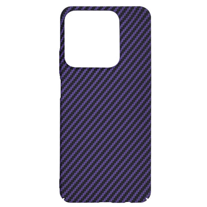 Puzdro pre Realme C63 / C61, Techsuit, Carbonite FiberShell, Fialová