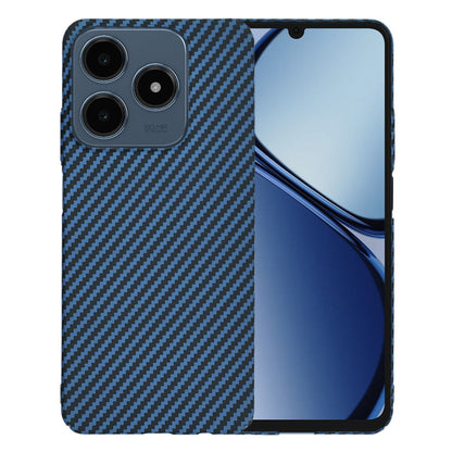 Puzdro pre Realme C63 / C61, Techsuit, Carbonite FiberShell, Tyrkysové