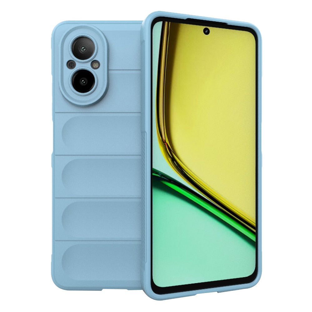 Puzdro pre Realme C67 4G, Techsuit, Magic Shield, Modrá