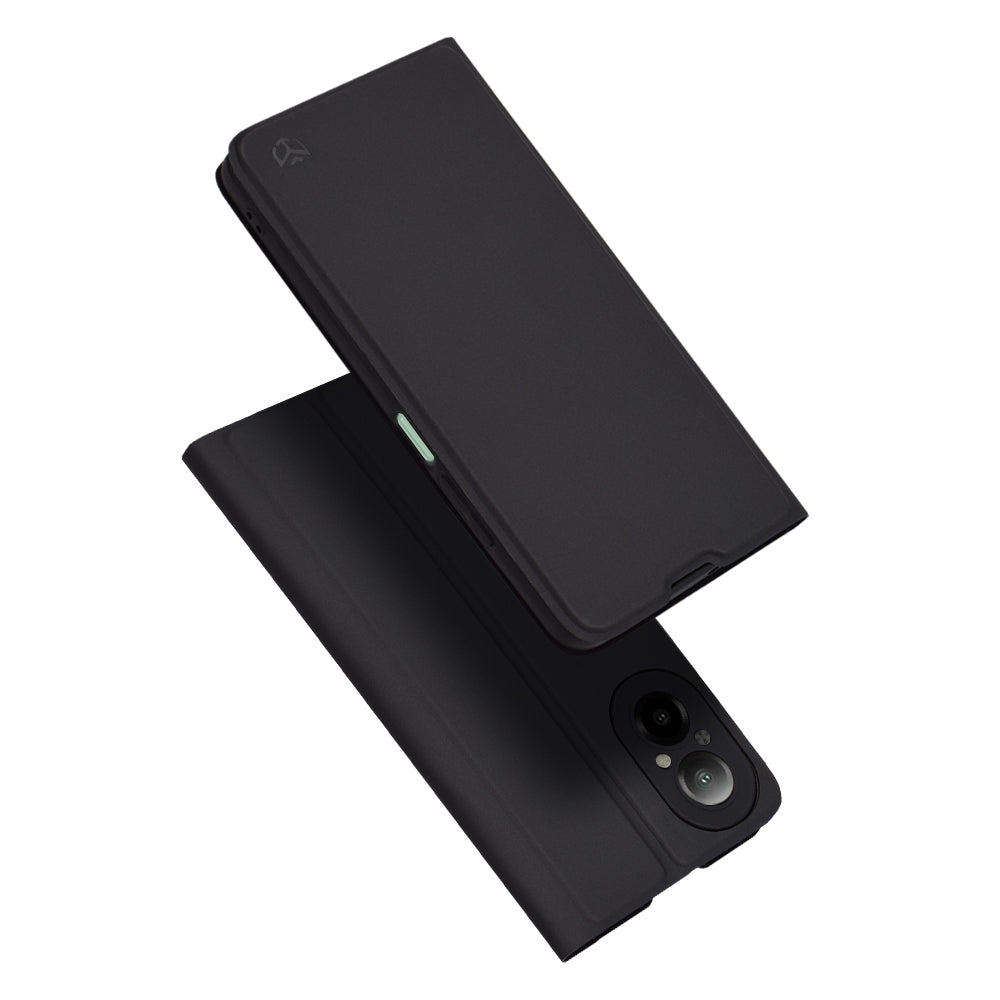 Puzdro pre Realme C67 4G, Techsuit, Magskin Book, Čierne