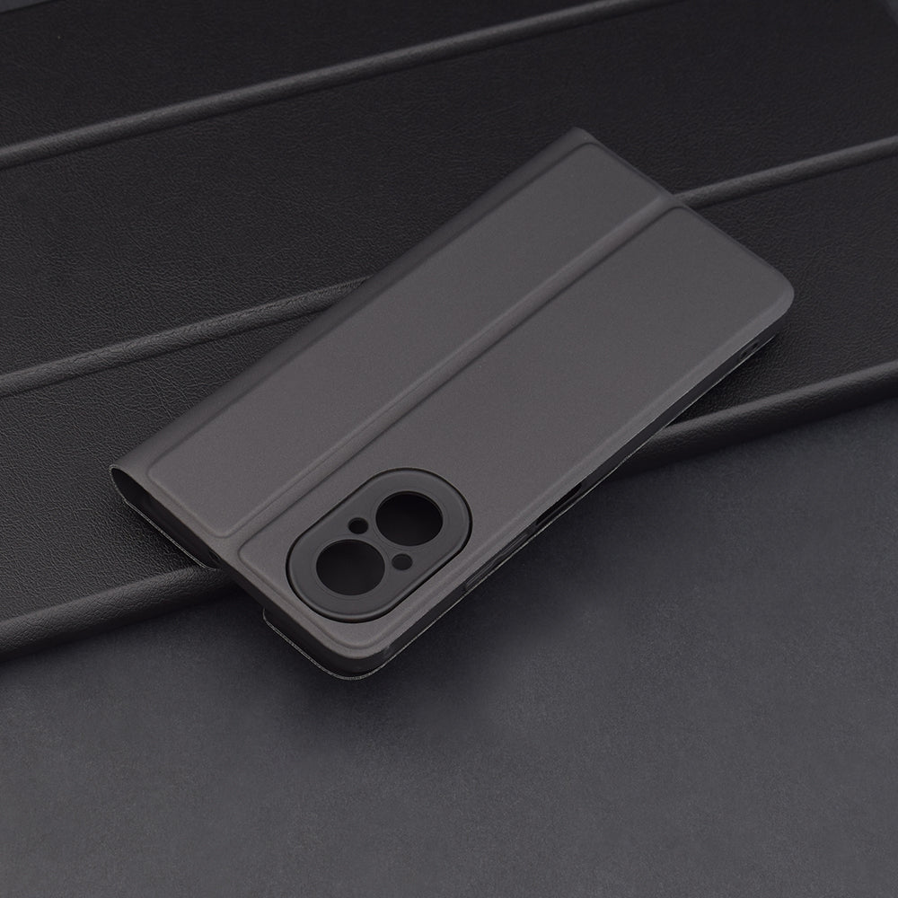 Puzdro pre Realme C67 4G, Techsuit, Magskin Book, Čierne