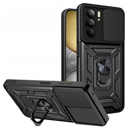 Puzdro pre Realme C75 5G / 14x, Techsuit, CamShield, Čierne