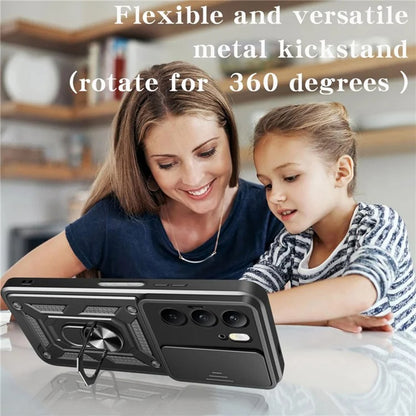 Puzdro pre Realme C75 5G / 14x, Techsuit, CamShield, Čierne