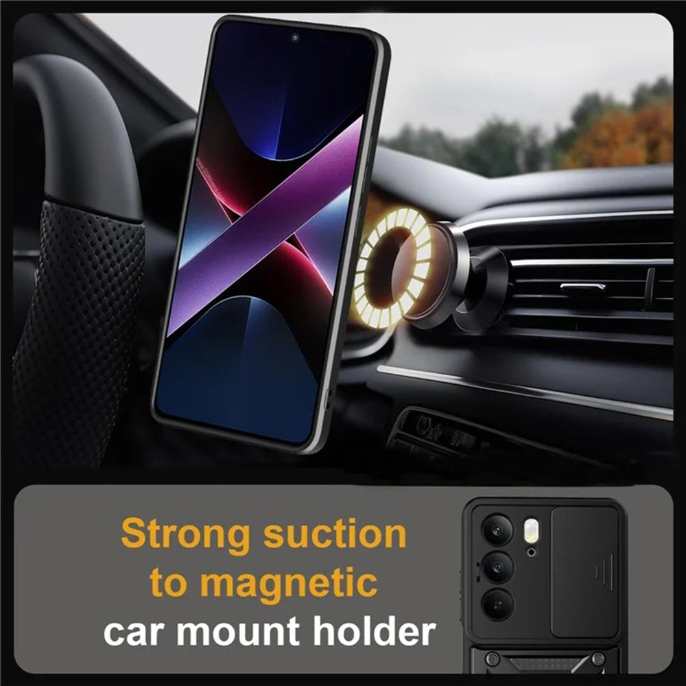 Puzdro pre Realme C75 5G / 14x, Techsuit, CamShield, Čierne