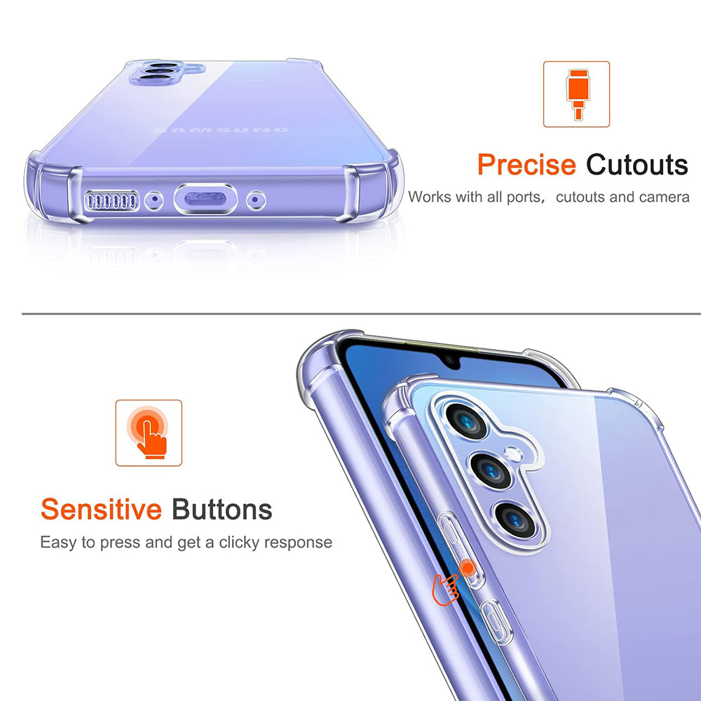 Puzdro pre Realme C75 5G, Techsuit, Odolné proti nárazom, Priehľadné