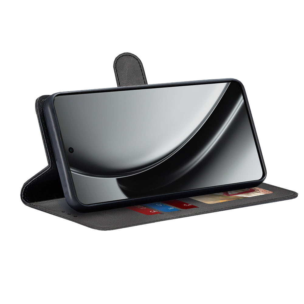 Puzdro pre Realme GT 6T / GT 6, Techsuit, Diary Book, Čierne