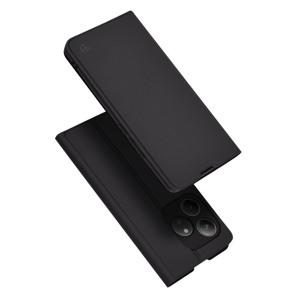Puzdro pre Realme GT 6T / GT 6, Techsuit, Magskin Book, Čierne