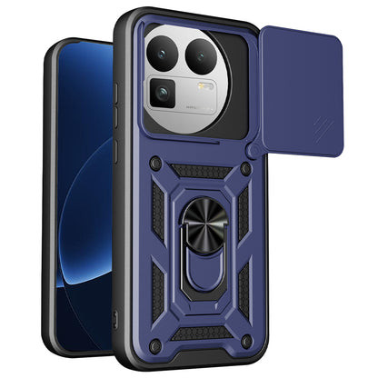 Puzdro pre Realme GT 8 Pro, Techsuit, CamShield (výrez pre kruhovú kameru), Modrá