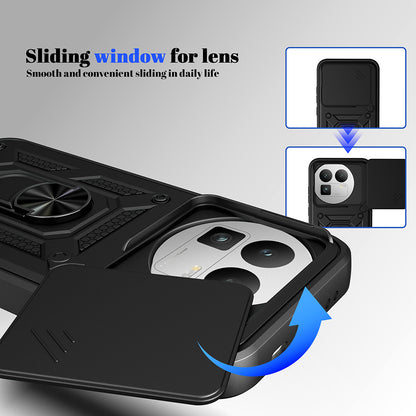 Puzdro pre Realme GT 8 Pro, Techsuit, CamShield (výrez pre kruhovú kameru), Modrá