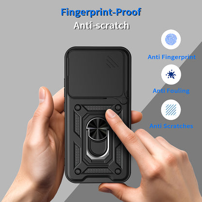 Puzdro pre Realme GT 8 Pro, Techsuit, CamShield (výrez pre kruhovú kameru), Modrá
