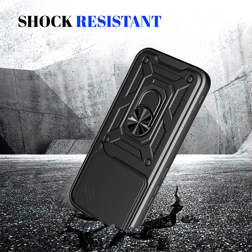 Case for Realme GT 8 Pro, Techsuit, CamShield (Round Camera Cutout), Black