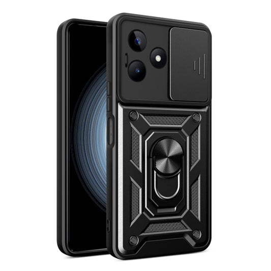 Puzdro pre Realme Note 50 / C51, Techsuit, CamShield, Čierne