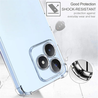 Puzdro pre Realme Note 50 / C51, Techsuit, Odolné proti nárazom, Priehľadné