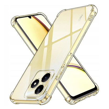 Puzdro pre Realme Note 50 / C51, Techsuit, Odolné proti nárazom, Priehľadné