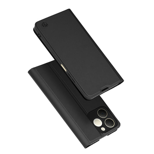 Puzdro pre Realme Note 70T, Techsuit, Magskin Book, Čierne