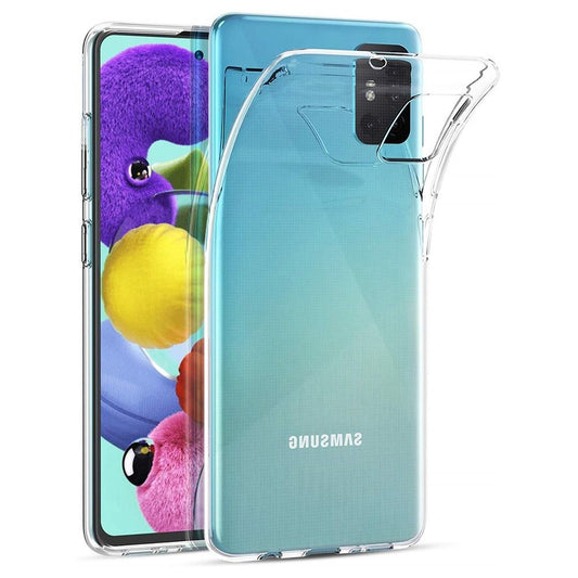 Puzdro pre Samsung Galaxy A51 A515, OEM, Slim, Priehľadné