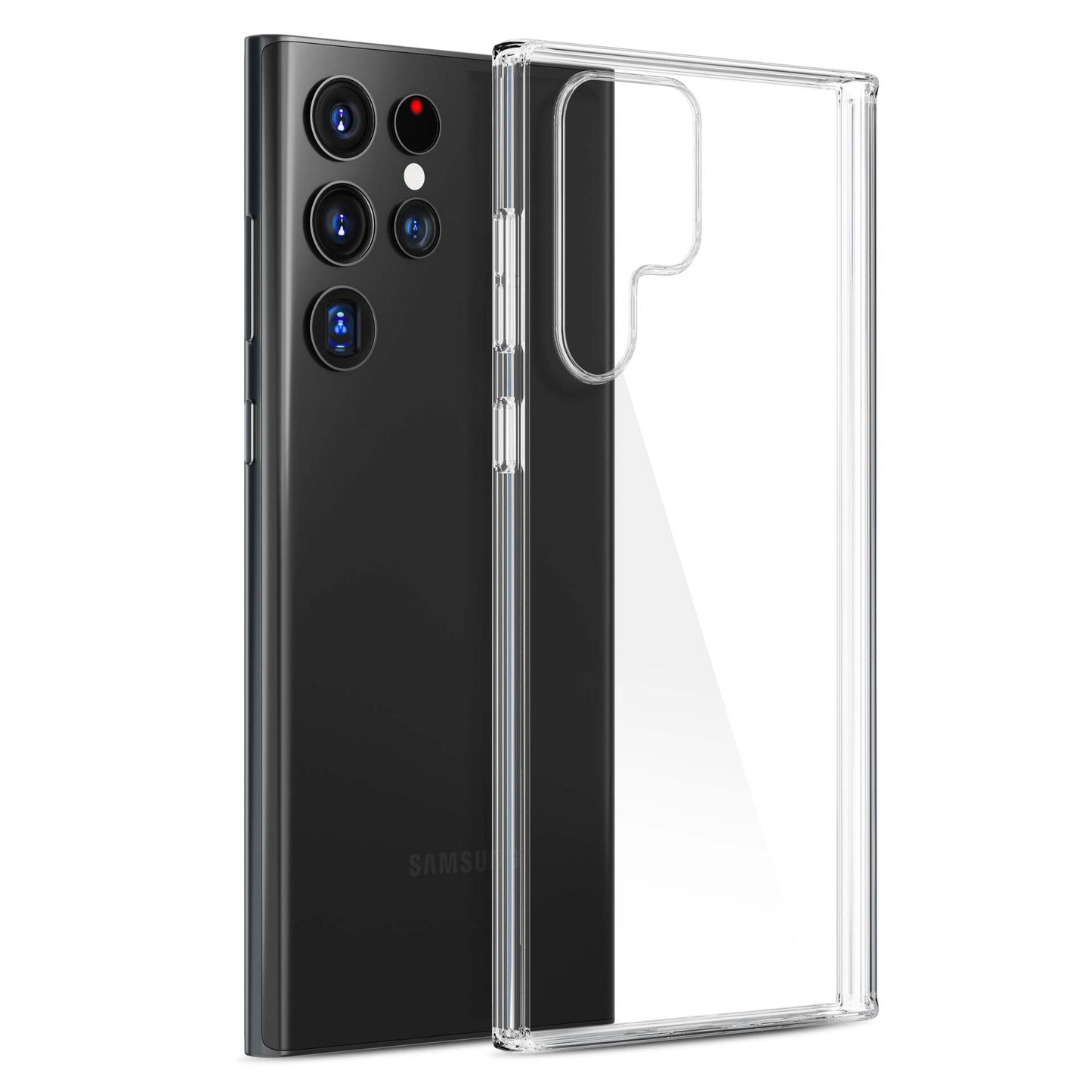 Puzdro pre Samsung Galaxy S22 Ultra 5G S908, 3MK, číre, priehľadné 