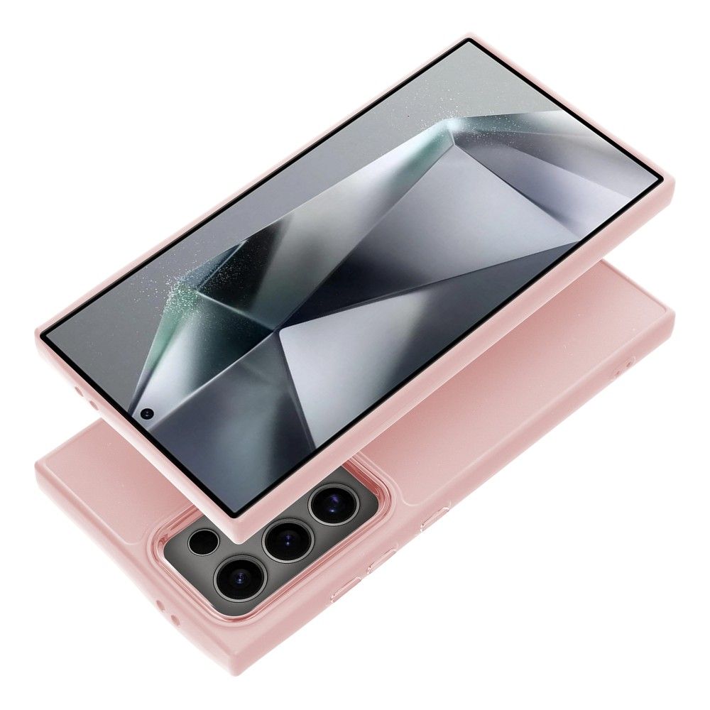 Puzdro pre Samsung Galaxy S24 FE S721, OEM, Frame, Ružové