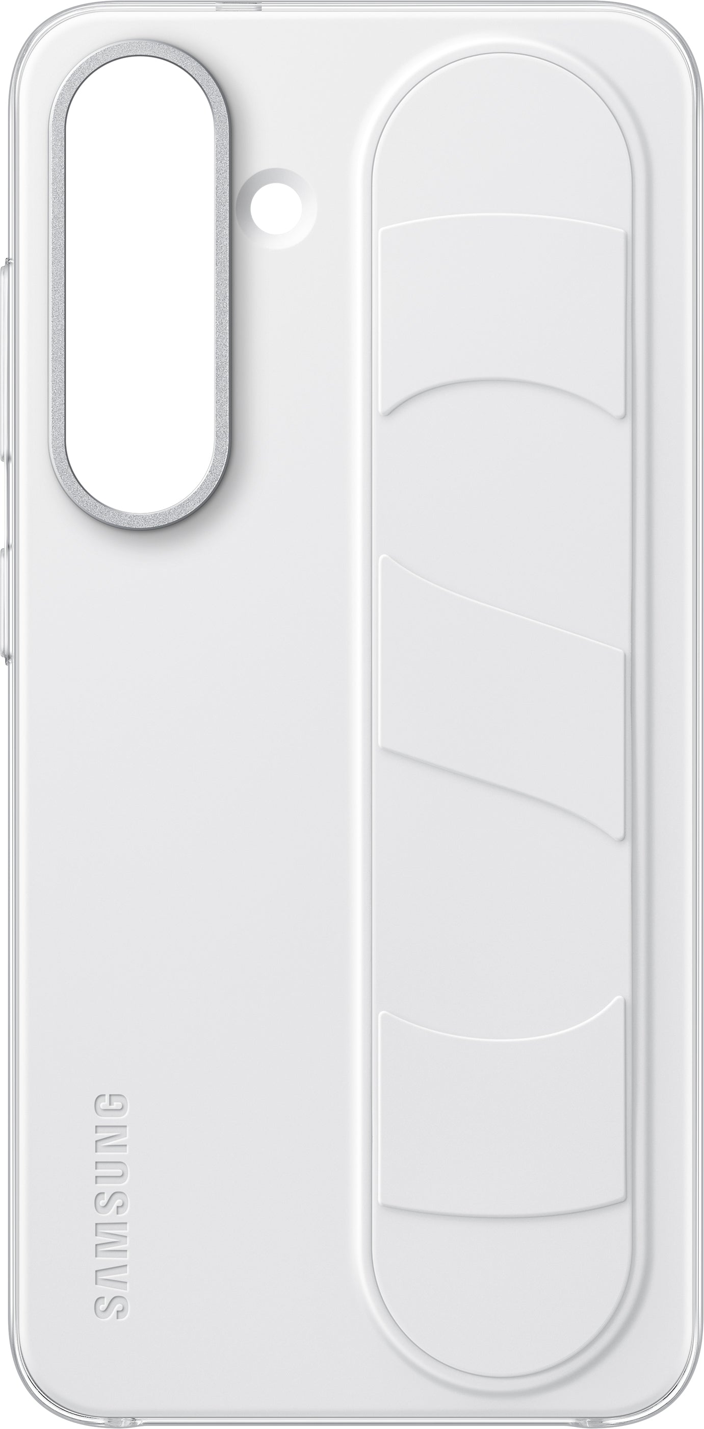 Puzdro pre Samsung Galaxy S25 S931, Standing Grip, Biela EF-GS931CWEGWW