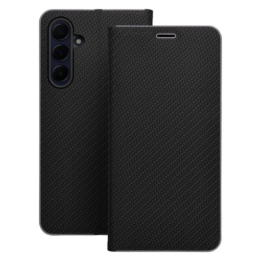 Puzdro pre Samsung Galaxy S10 G973, OEM, Luna Carbon, Čierne