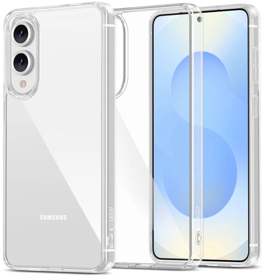 Puzdro pre Samsung Galaxy S25 Edge S937, Tech-Protect, Flexair Hybrid, Priehľadné