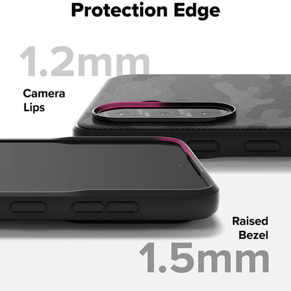 Puzdro pre Samsung Galaxy A56 A566 / A36 A366, Ringke, Onyx Camo, Čierne