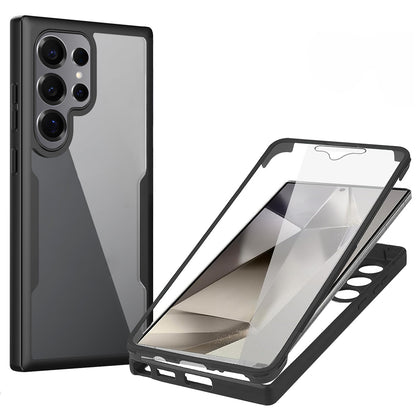 Case for Samsung Galaxy S25 Ultra S938, Techsuit, ColorVerse 360, Black