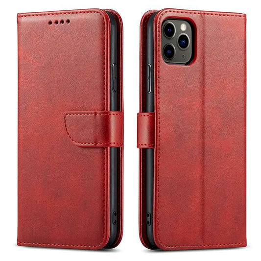 Puzdro pre Samsung Galaxy A17 5G, OEM, Marva Wallet, Červené