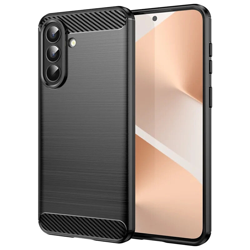Puzdro pre Samsung Galaxy A37 5G, OEM, Carbon Pro, Čierne
