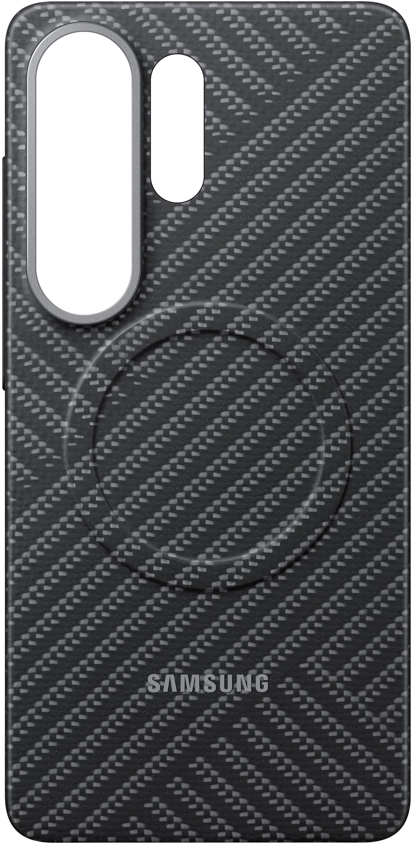 Puzdro pre Samsung Galaxy S26 Ultra S948, Carbon Magnet Case, Sivá EF-KS948SSEGWW
