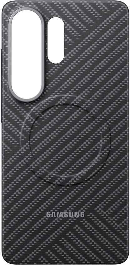 Puzdro pre Samsung Galaxy S26 Ultra S948, Carbon Magnet Case, Sivá EF-KS948SSEGWW